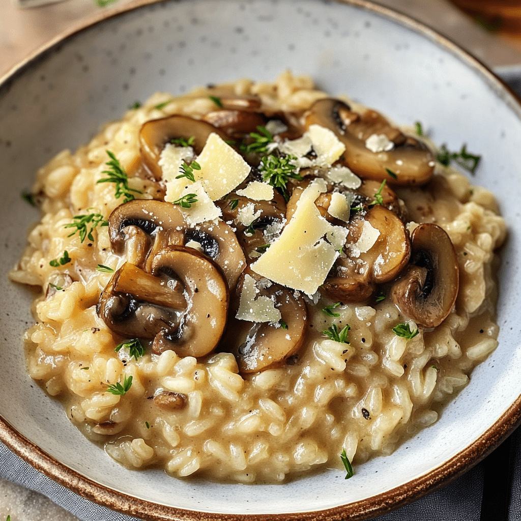 Gourmet Mushroom Risotto