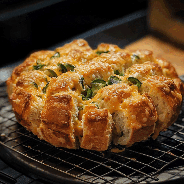 Jalapeño-Cheddar Pull-Apart Bread