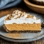 No-Bake Pumpkin Mousse Pie