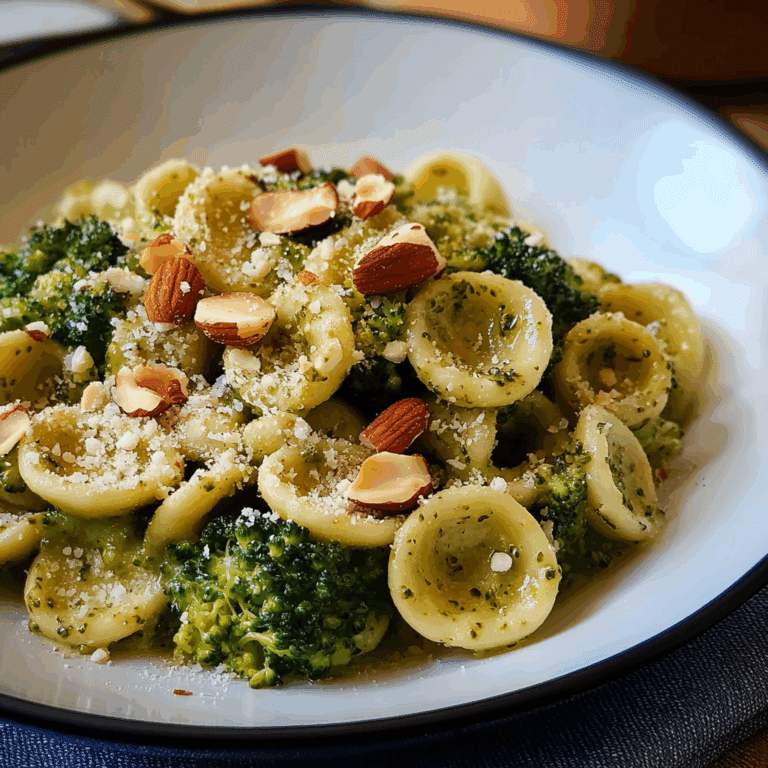Orecchiette With Broccoli and Toasted Hazelnuts