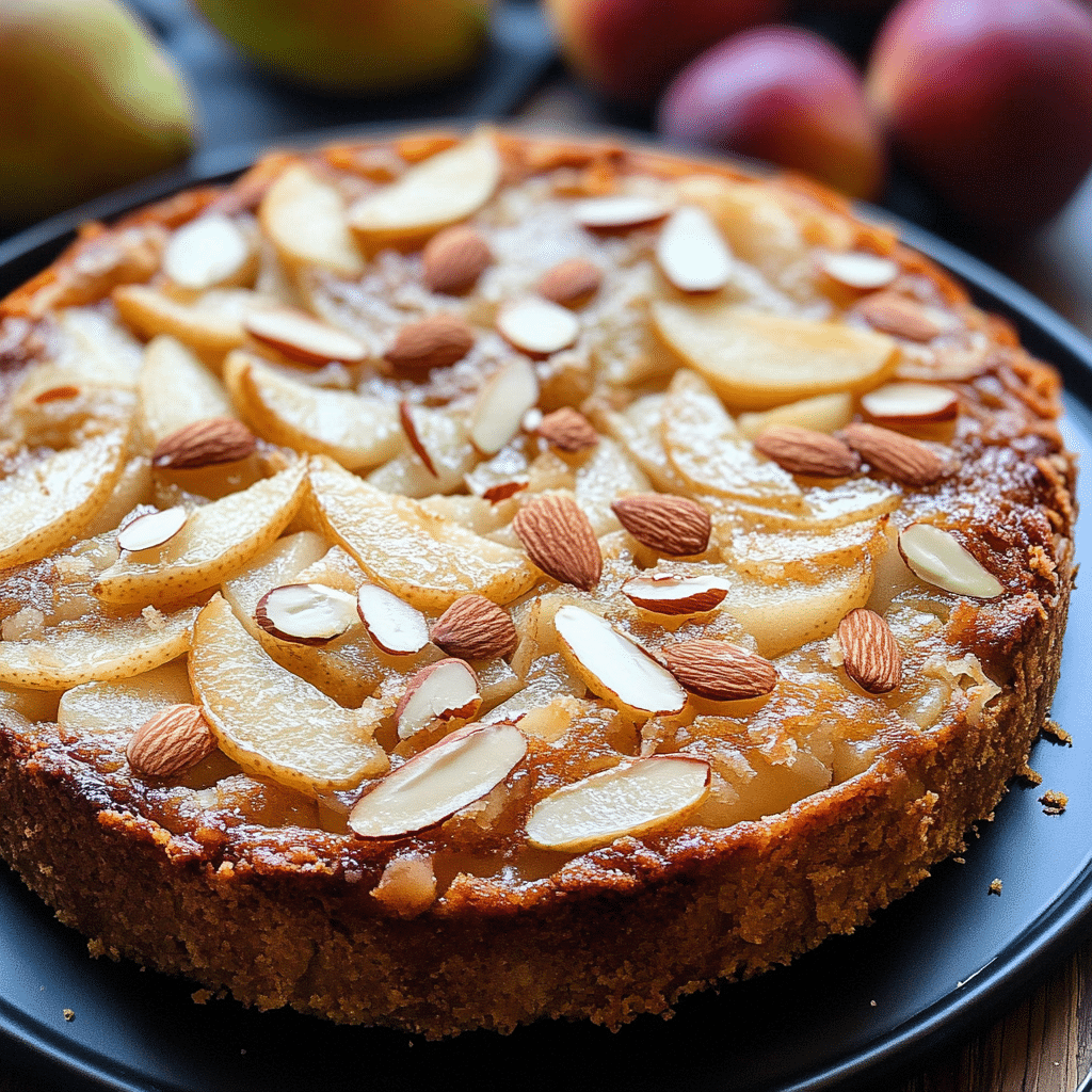 Pear and Almond Cake