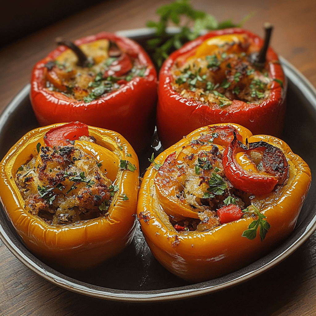 Peperoni Ripieni (Stuffed Peppers)