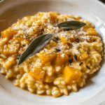 Pressure Cooker Butternut Squash Risotto With Frizzled Sage and Brown Butter