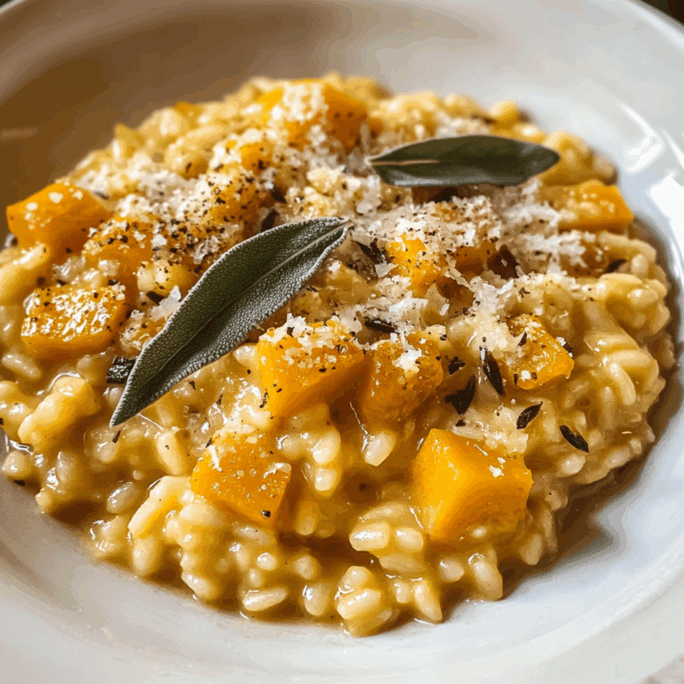 Pressure Cooker Butternut Squash Risotto With Frizzled Sage and Brown Butter