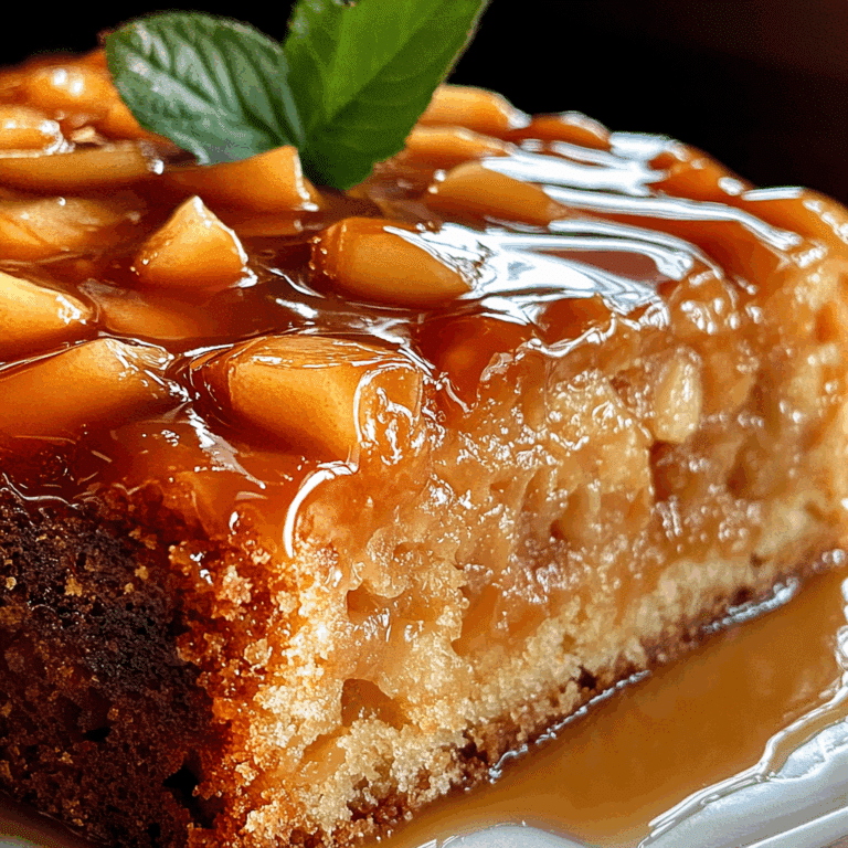 Super Moist Caramel Apple Cake