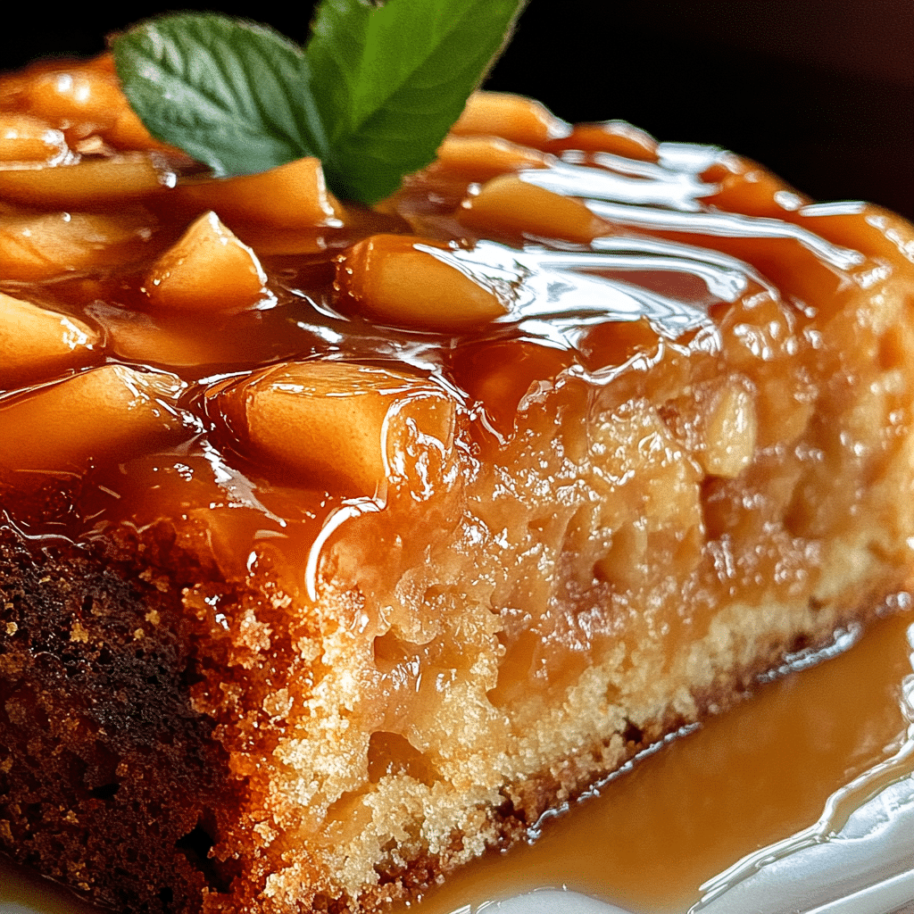Super Moist Caramel Apple Cake