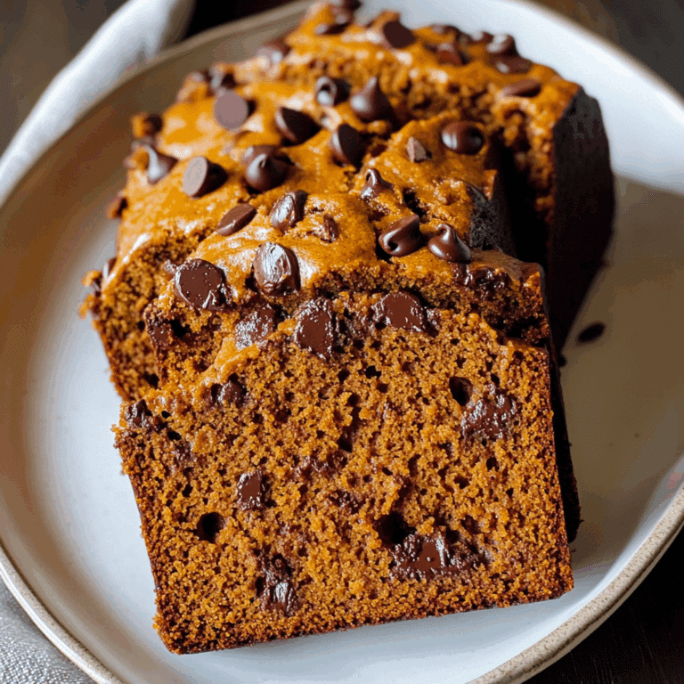 The Most Pumpkin Pumpkin Chocolate Chip Bread