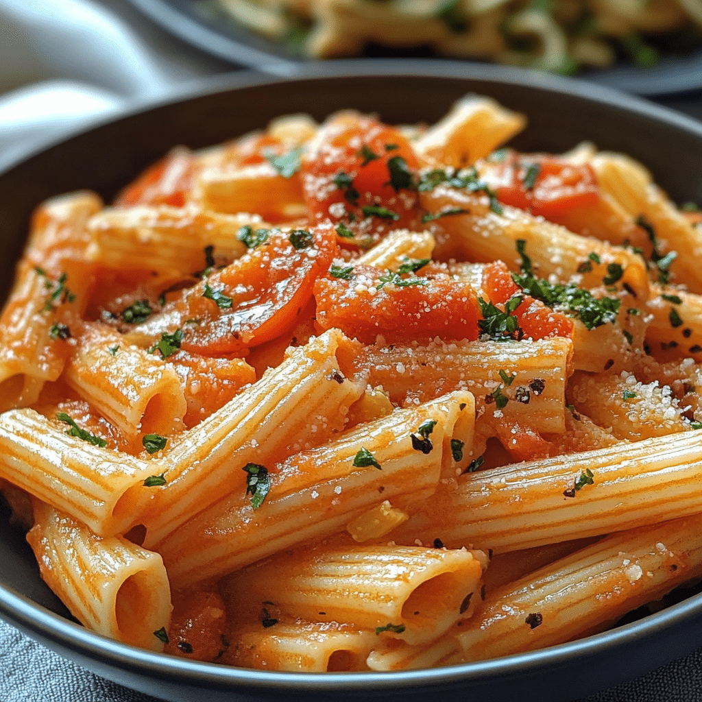 Tomato Garlic Pasta