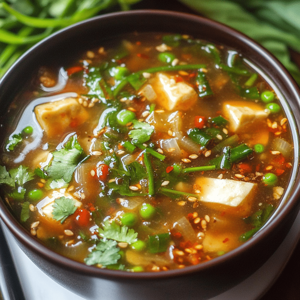 Vegan Hot and Sour Soup