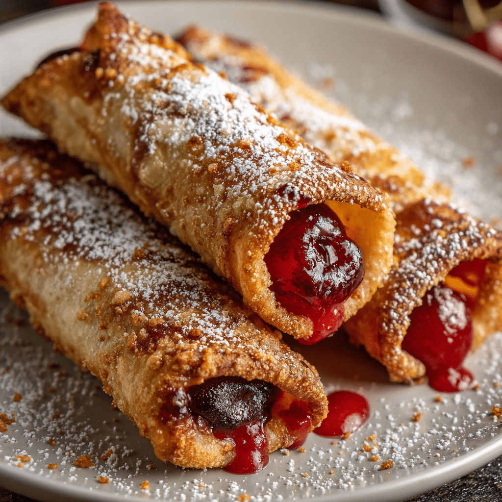 Air Fryer Cherry Pie Taquitos