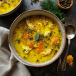 Anti-Inflammatory Turmeric Chicken Soup