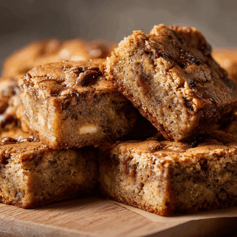 Banana Bread Blondies