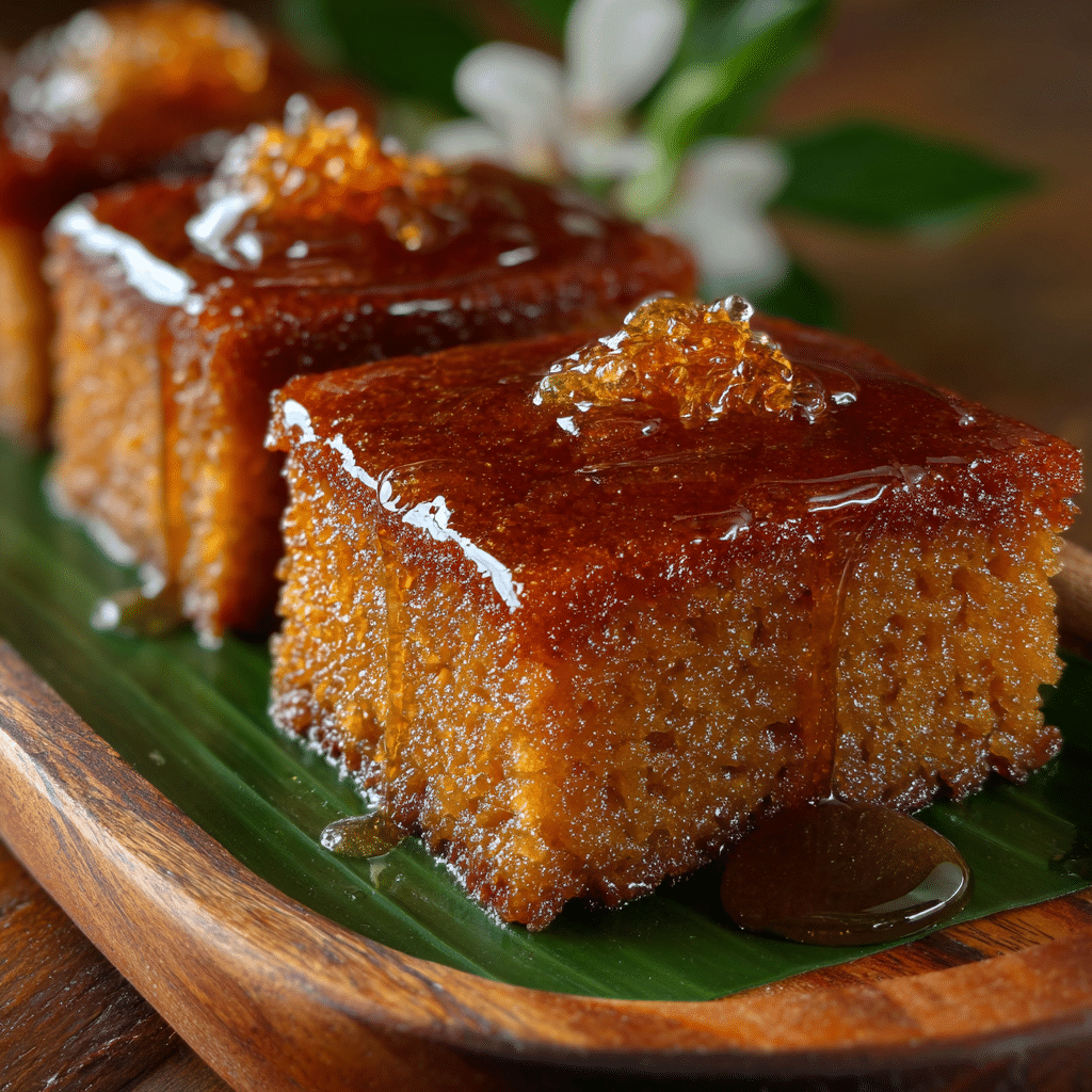 Biko (Filipino Sticky Rice Cake)