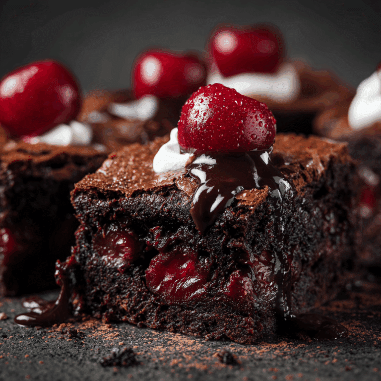 Black Forest Brownies
