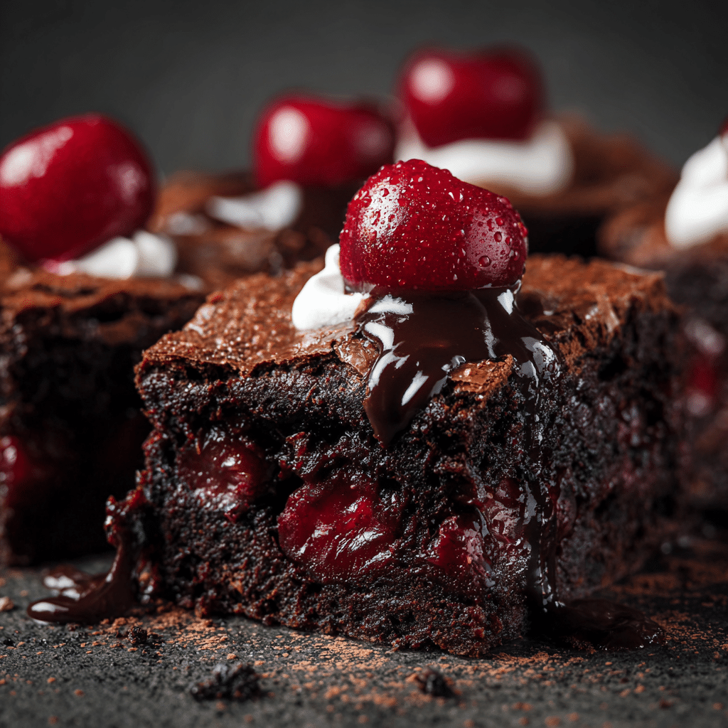 Black Forest Brownies