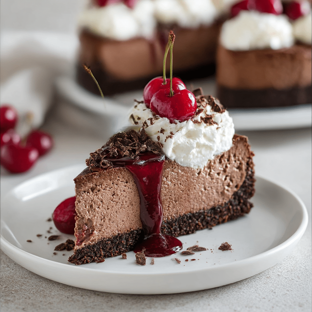 Black Forest Cheesecake