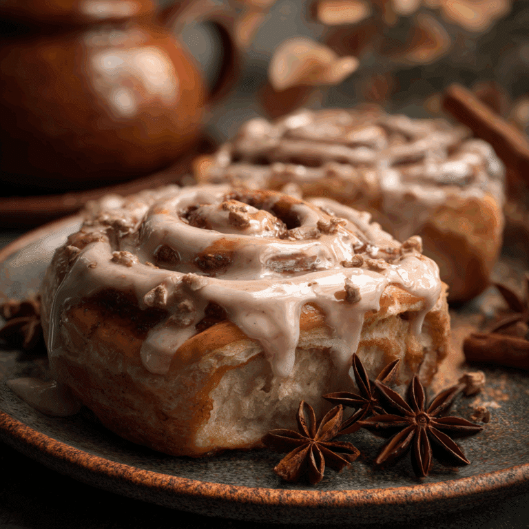 Chai Cinnamon Rolls