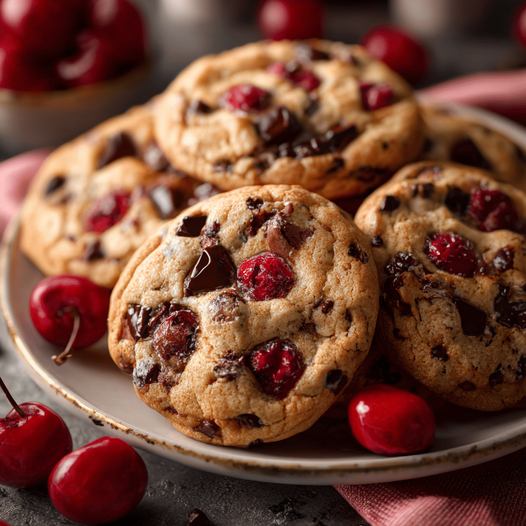 Cherry Chocolate Chip Cookies