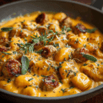 Creamy Butternut Squash & Sausage Gnocchi