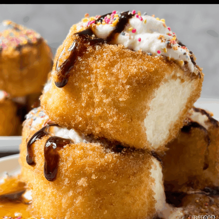 Crispy Deep Fried Marshmallows