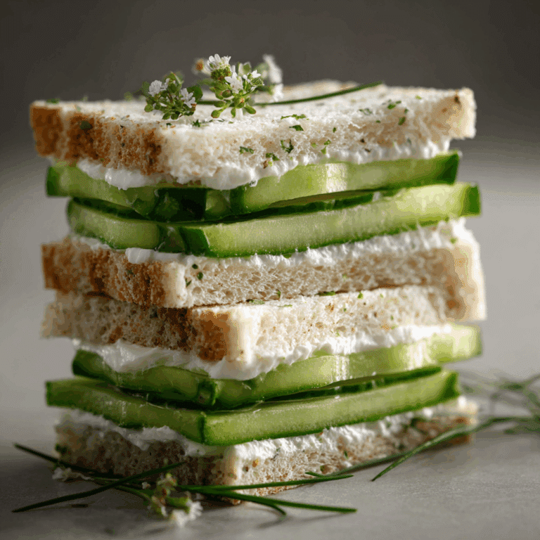 Cucumber Tea Sandwiches