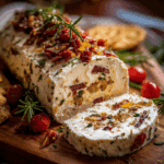 Italian Antipasto Cream Cheese Log