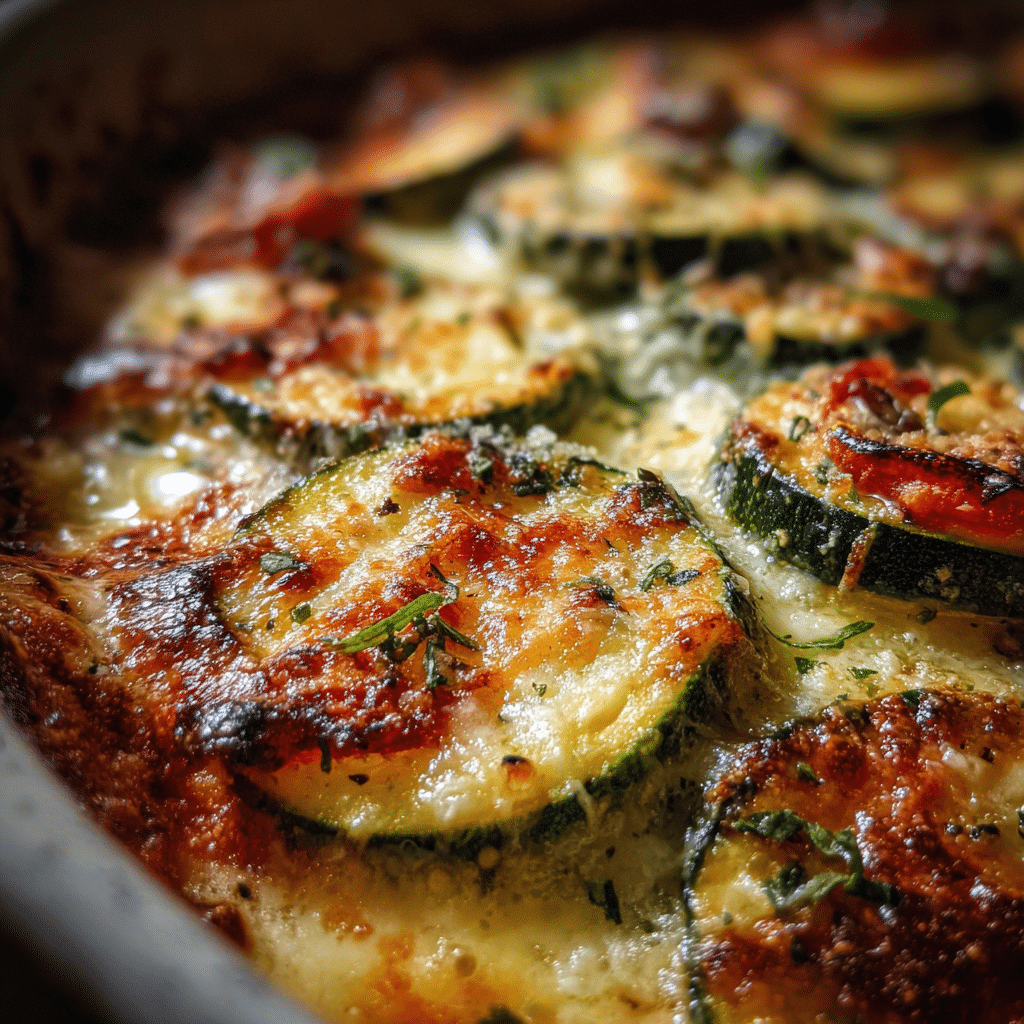 Italian Baked Zucchini
