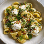 Lemon Burrata Pasta Salad