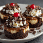 Loaded Brownie Cheesecake Cups
