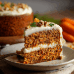 Moist Carrot Cake with Cream Cheese Frosting