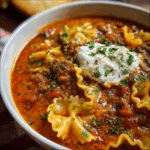 One Pot Lasagna Soup