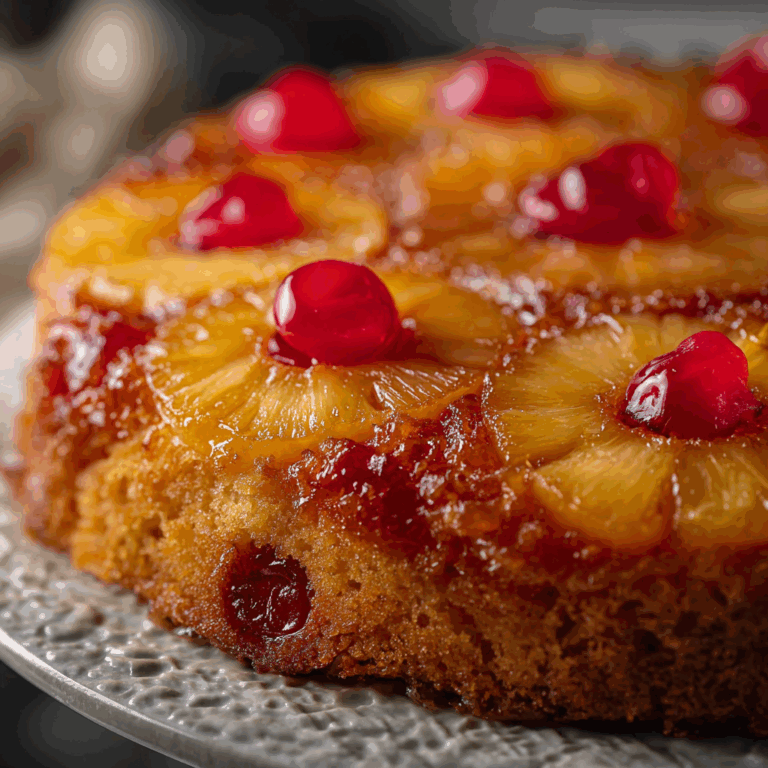 Pineapple Upside Down Cake