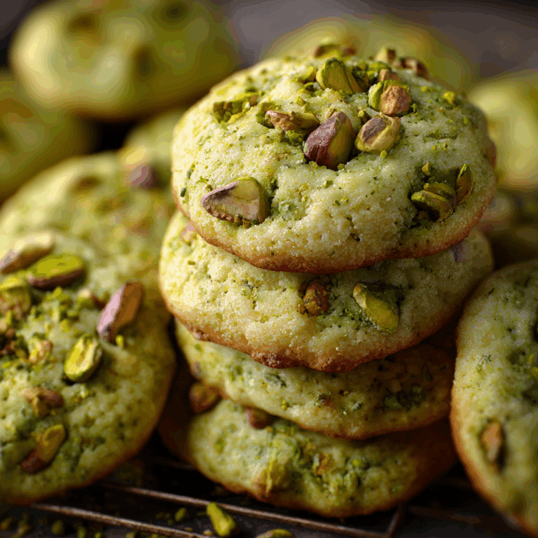 Pistachio Pudding Cookies