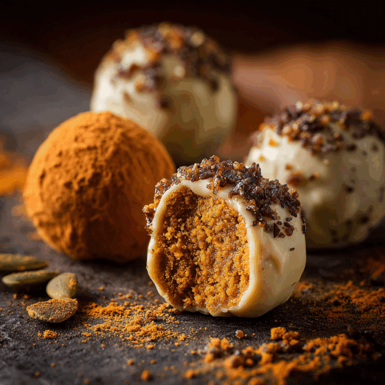 Pumpkin Truffles