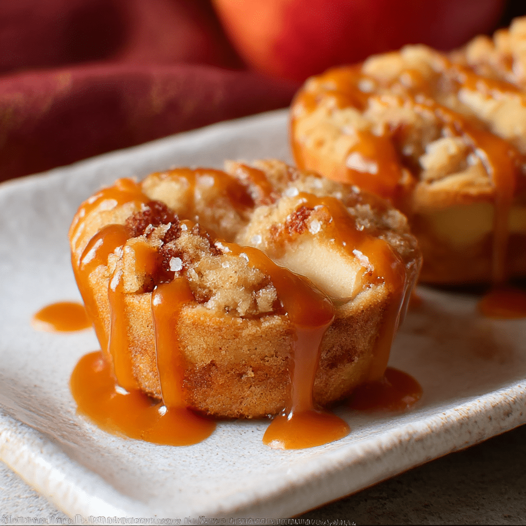 Salted Caramel Apple Cups