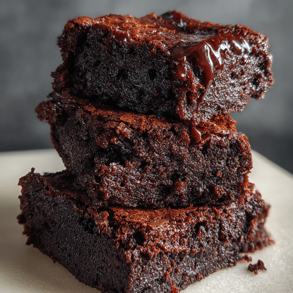 Skinny Double Chocolate Brownies