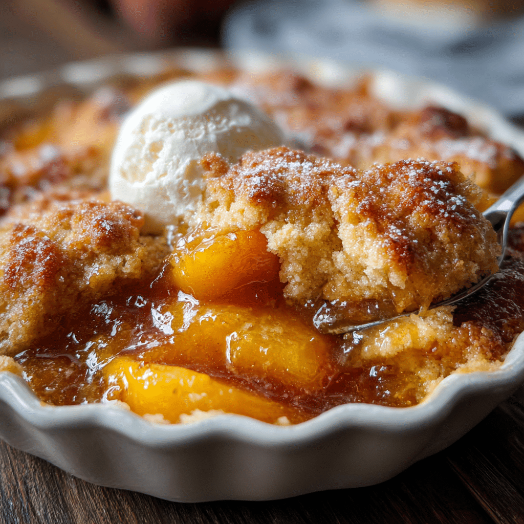 Southern Peach Cobbler