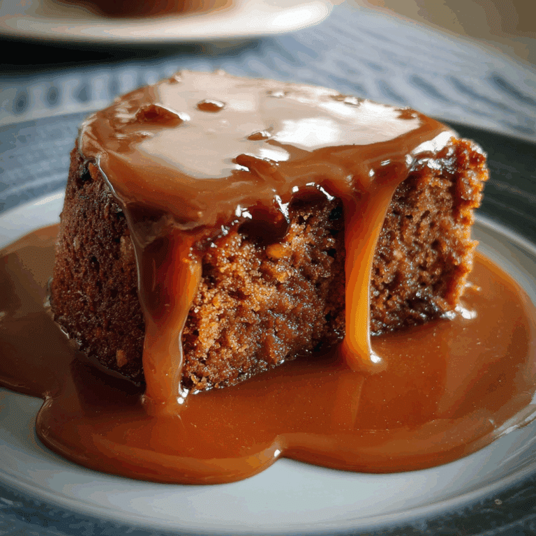 Sticky Date Cake with Caramel Sauce