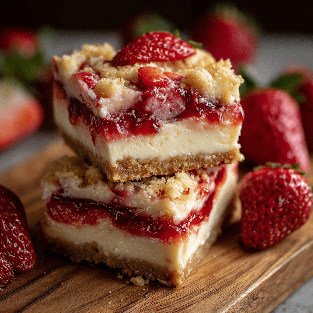 Strawberry Cheesecake Bars