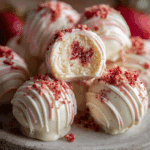Strawberry Cheesecake Truffles