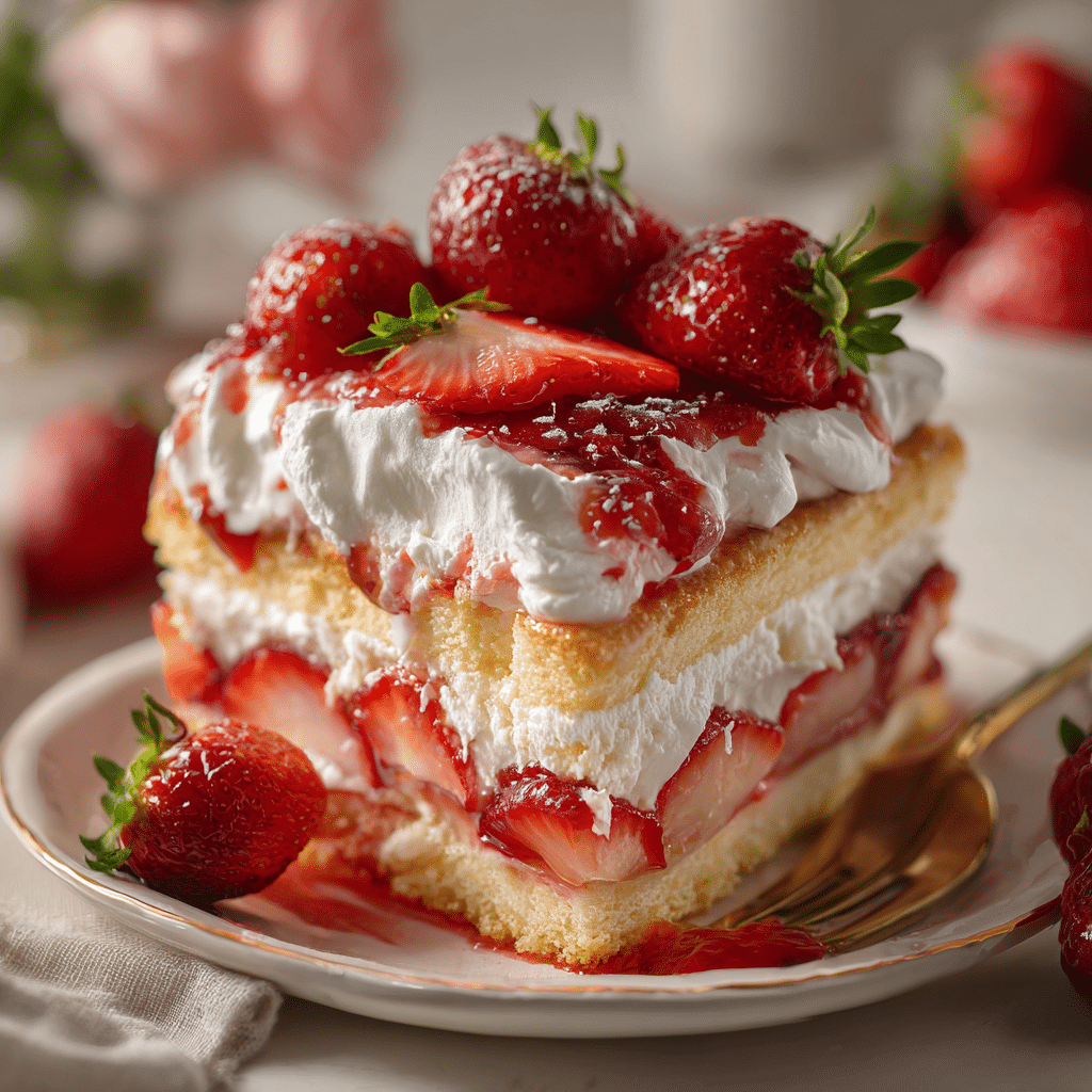 Strawberry Heaven On Earth Cake