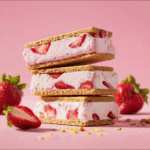 Strawberry Ice Cream Sandwiches