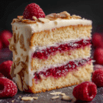 White Chocolate Raspberry Cake