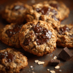 Banana-Oat Chocolate Cookies