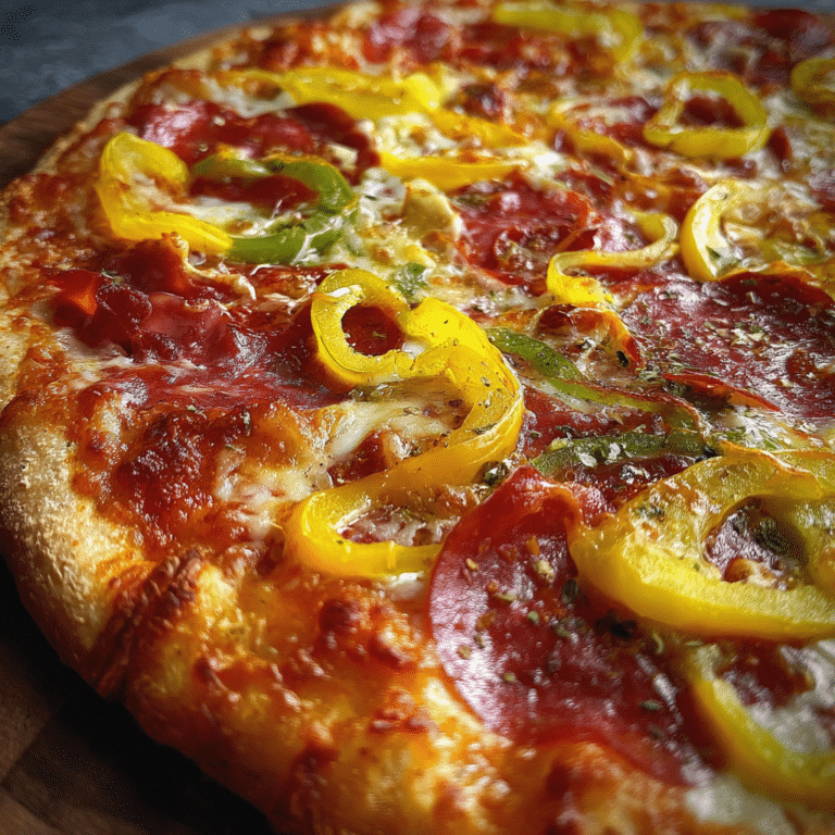 Banana Pepper Pizza