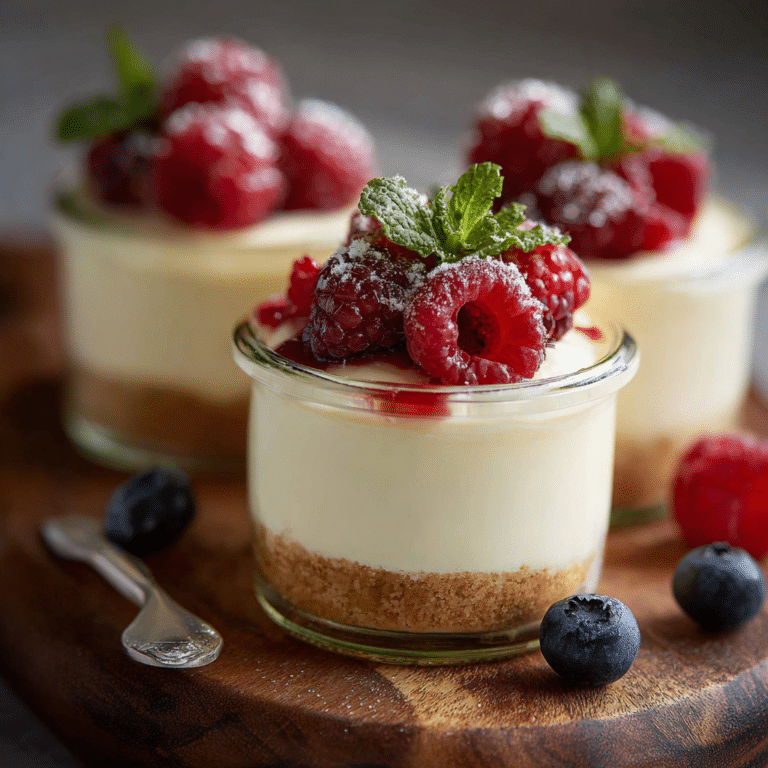 Cheesecake Pudding Cups