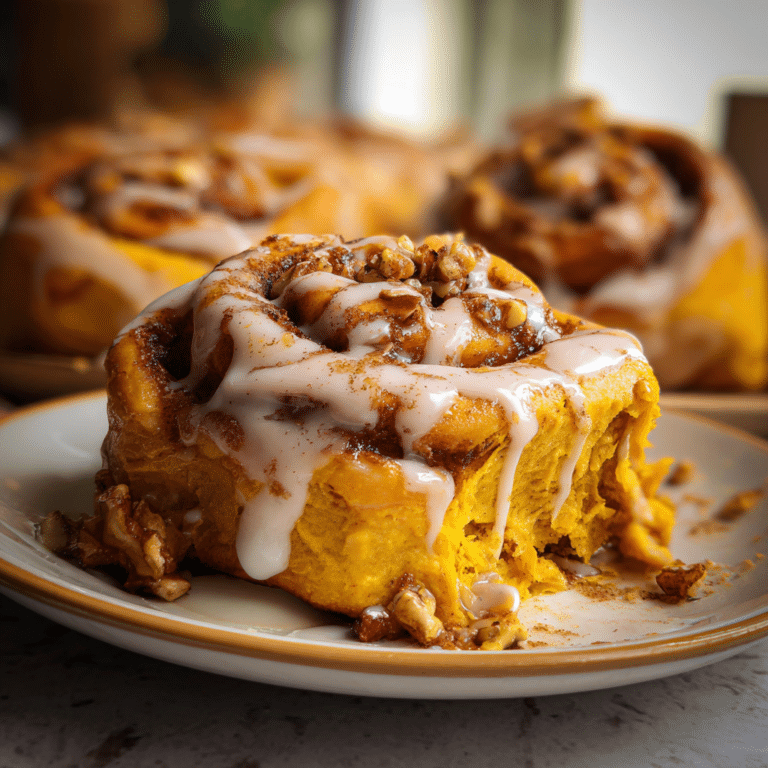 Pumpkin Cinnamon Rolls