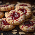 Raspberry Almond Cookies