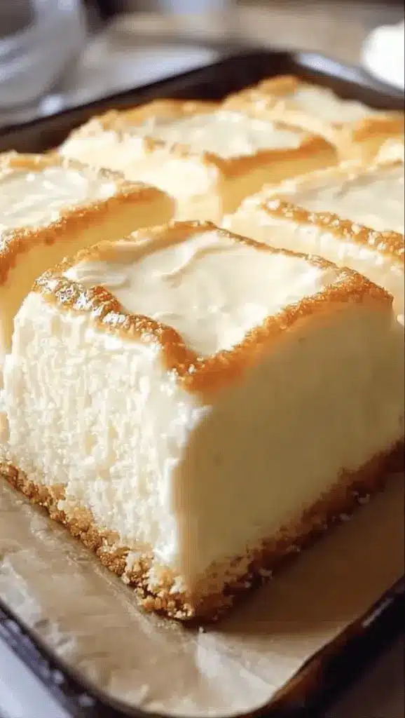 A slice of cream cheese cake served on a plate with fresh strawberries