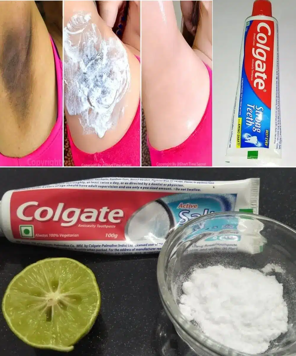 Natural skin care products for brightening underarms